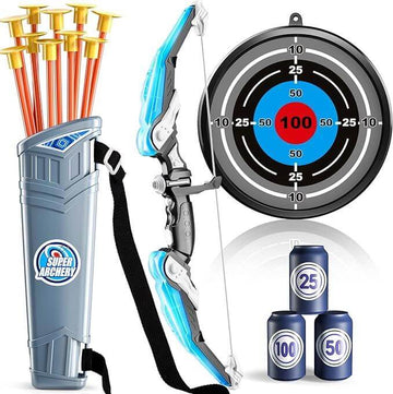 Kids' LED Bow and Suction Arrow