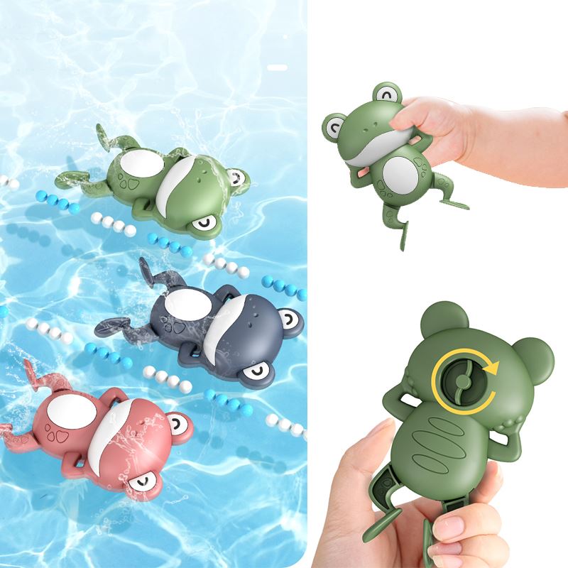 Swimming frog