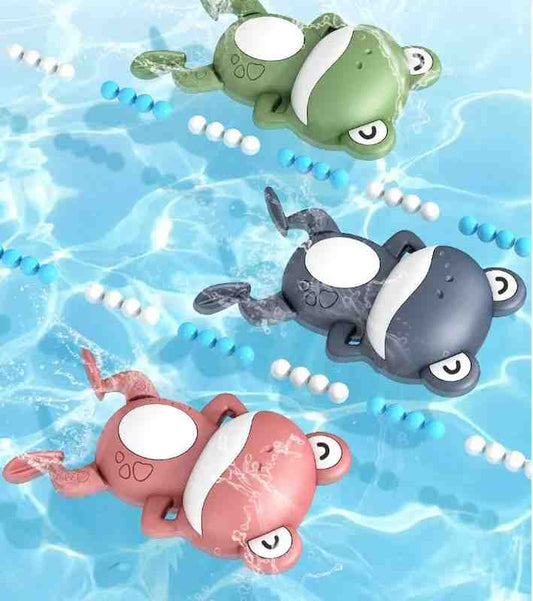 Swimming frog