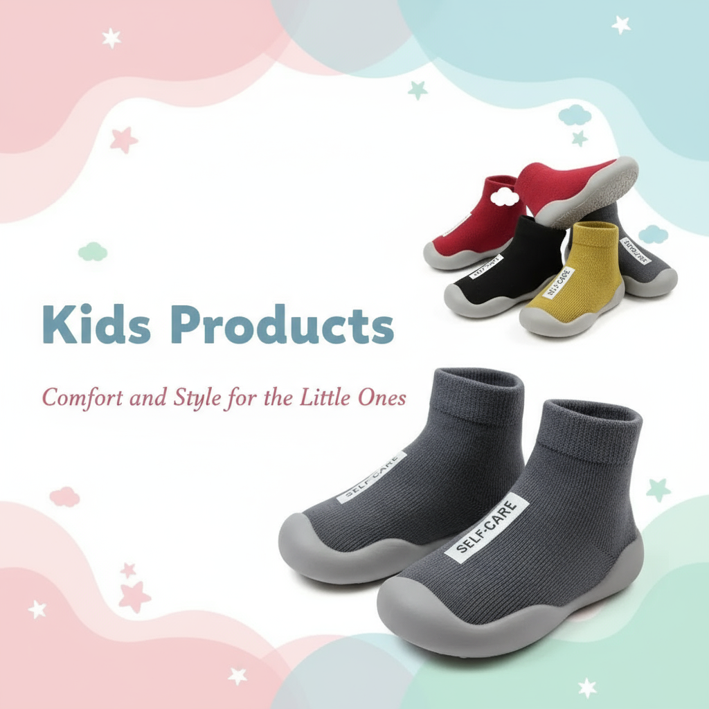 Kids Products Promotional Banner